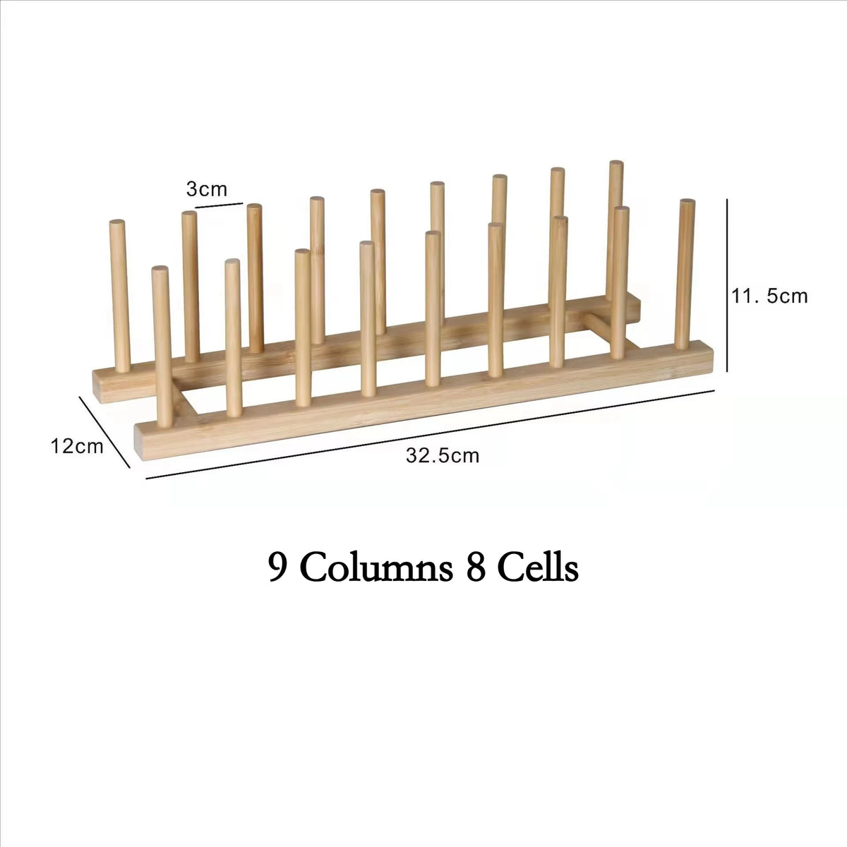 Bamboo Dish Rack & Kitchen Organizer