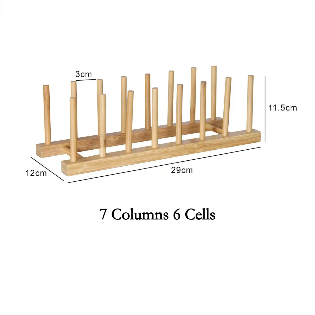 Bamboo Dish Rack & Kitchen Organizer