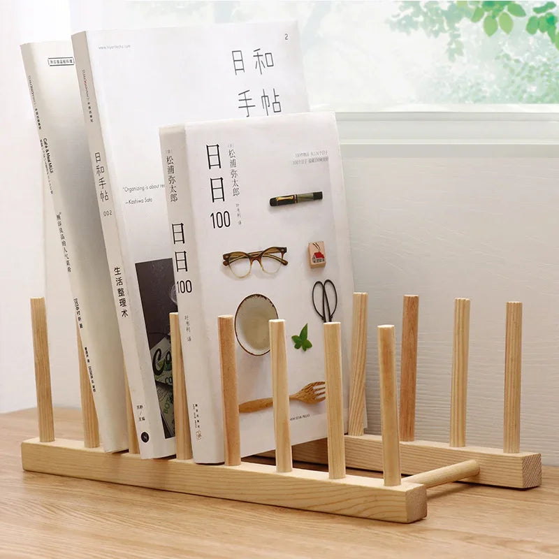Bamboo Dish Rack & Kitchen Organizer