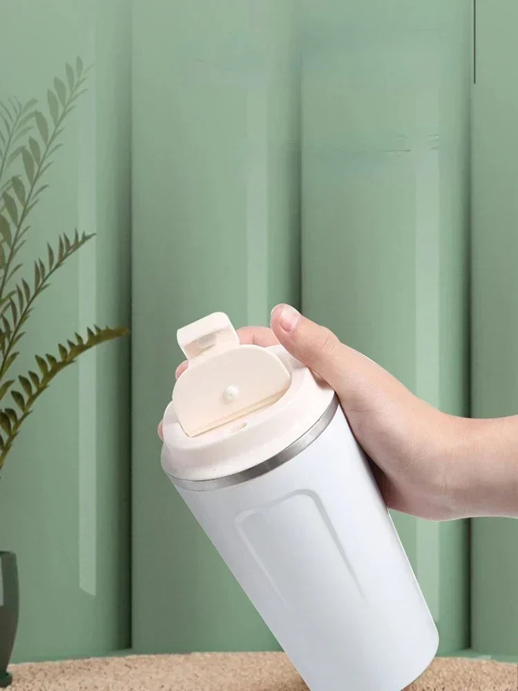 2nd Generation Travel Coffee Cup – Stainless Steel Insulated Mug, Leak-Proof, Vacuum Thermal Flask