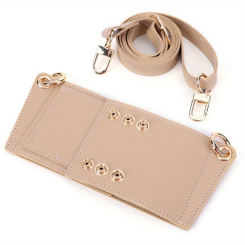 Adjustable Faux Leather Tumbler Carrier Strap – Crossbody Holder for 40oz Cups & Water Bottles