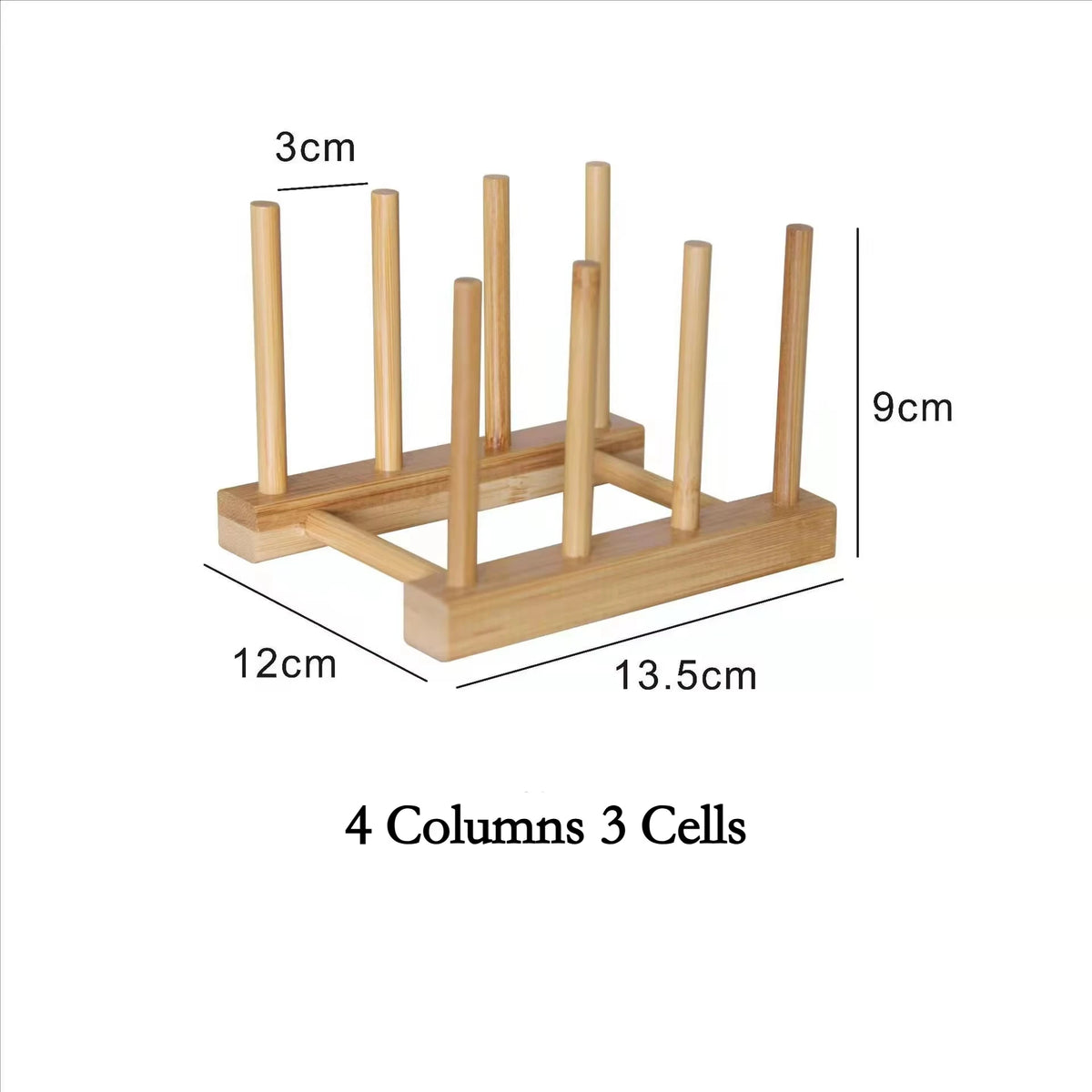 Bamboo Dish Rack & Kitchen Organizer