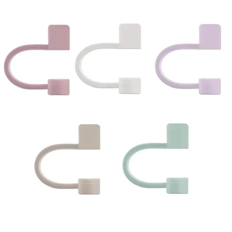 🥤 5-Pack Silicone Straw Covers for Stanley 20, 30 & 40 oz – Dust-Proof & Leak-Resistant Toppers (10mm)