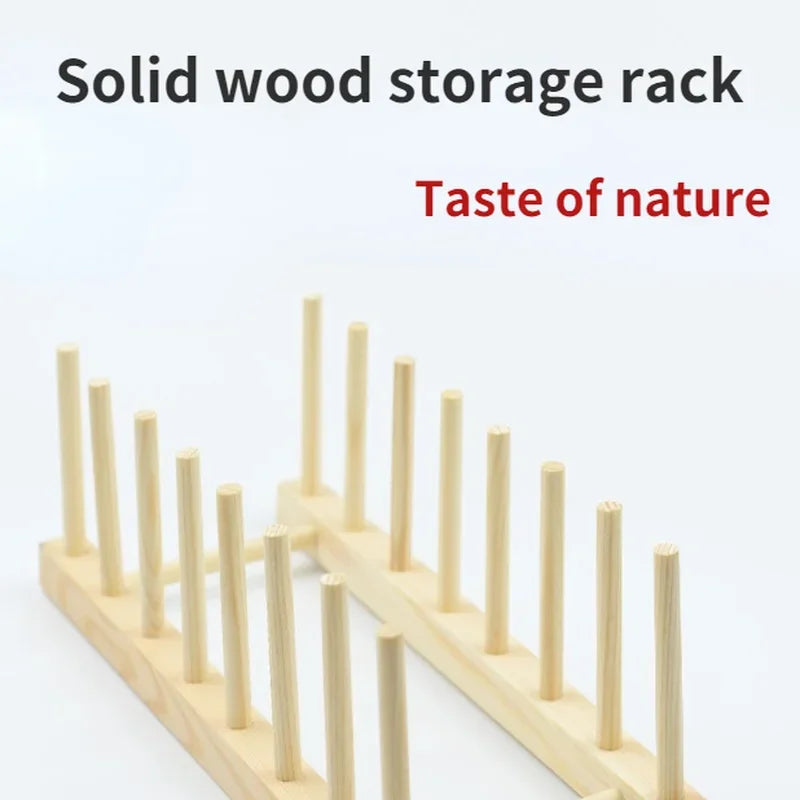 Bamboo Dish Rack & Kitchen Organizer