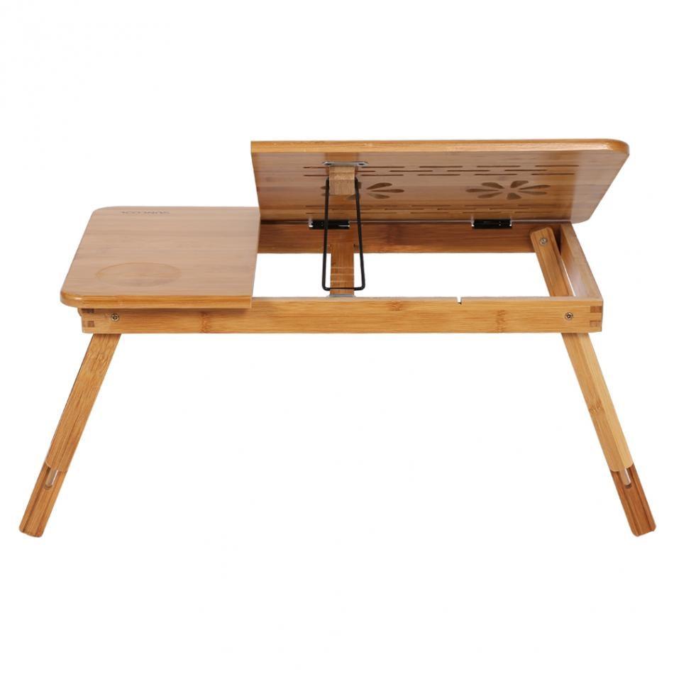 Adjustable Bamboo Laptop Stand - goosavvy.com