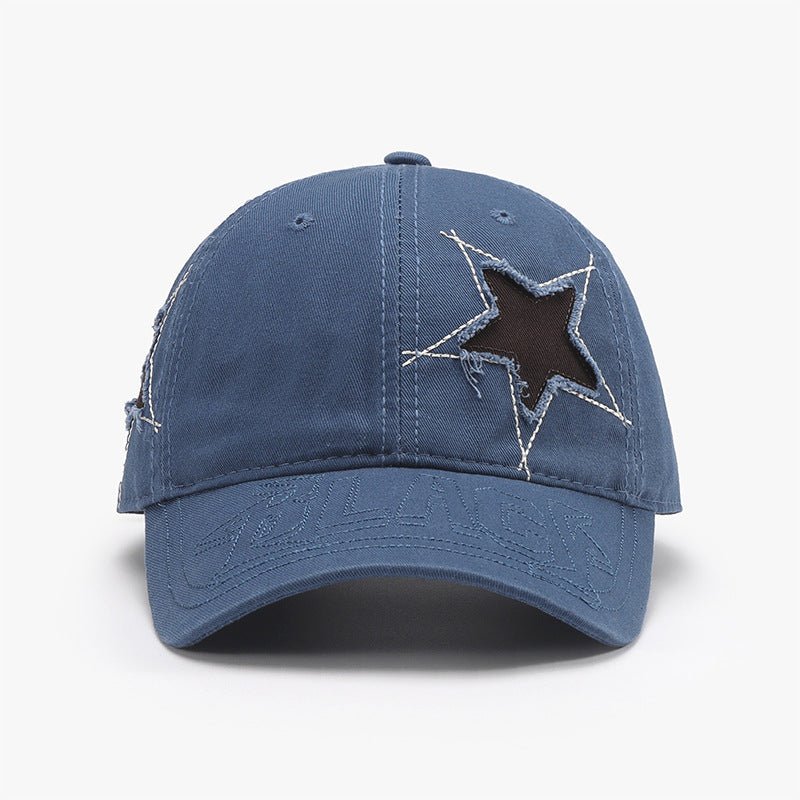 Adjustable Star Raw Hem Cap - goosavvy.com