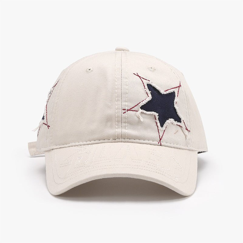 Adjustable Star Raw Hem Cap - goosavvy.com