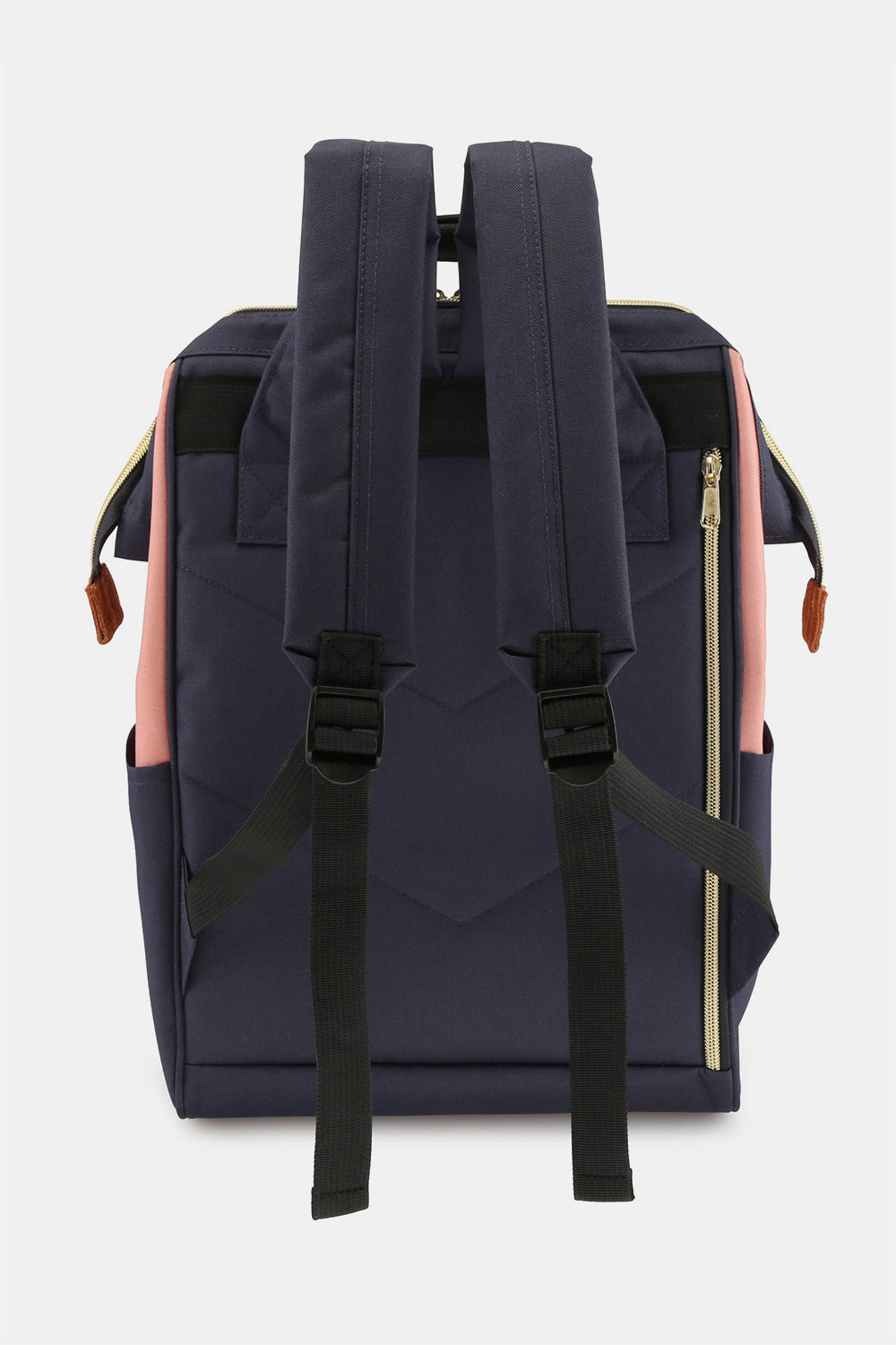 Himawari Waterproof Canvas Backpack with Side Pockets