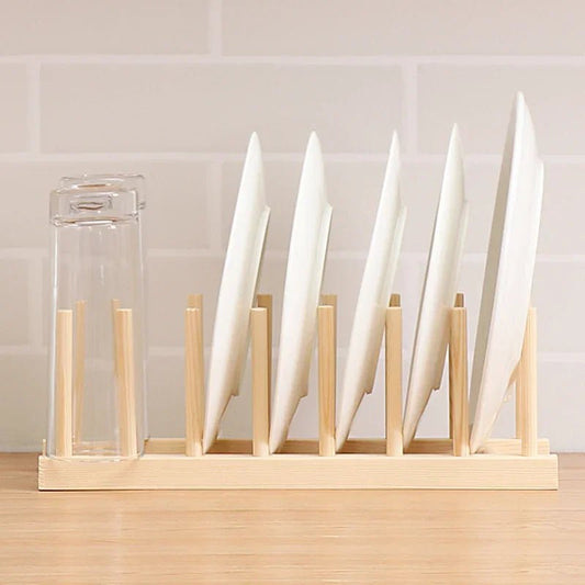 Bamboo Dish Rack & Kitchen Organizer - goosavvy.com