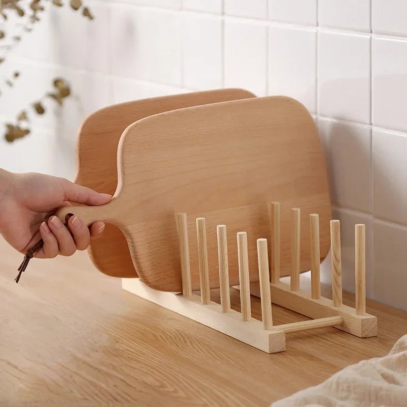 Bamboo Dish Rack & Kitchen Organizer - goosavvy.com