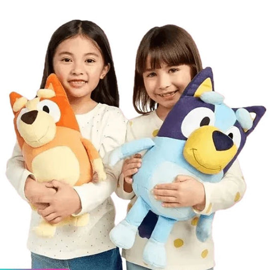 Bluey & Bingo Official Character Plush Toys (17cm & 28cm) | Soft Stuffed Dog Dolls for Kids & Collectors | Perfect Gift - goosavvy.com
