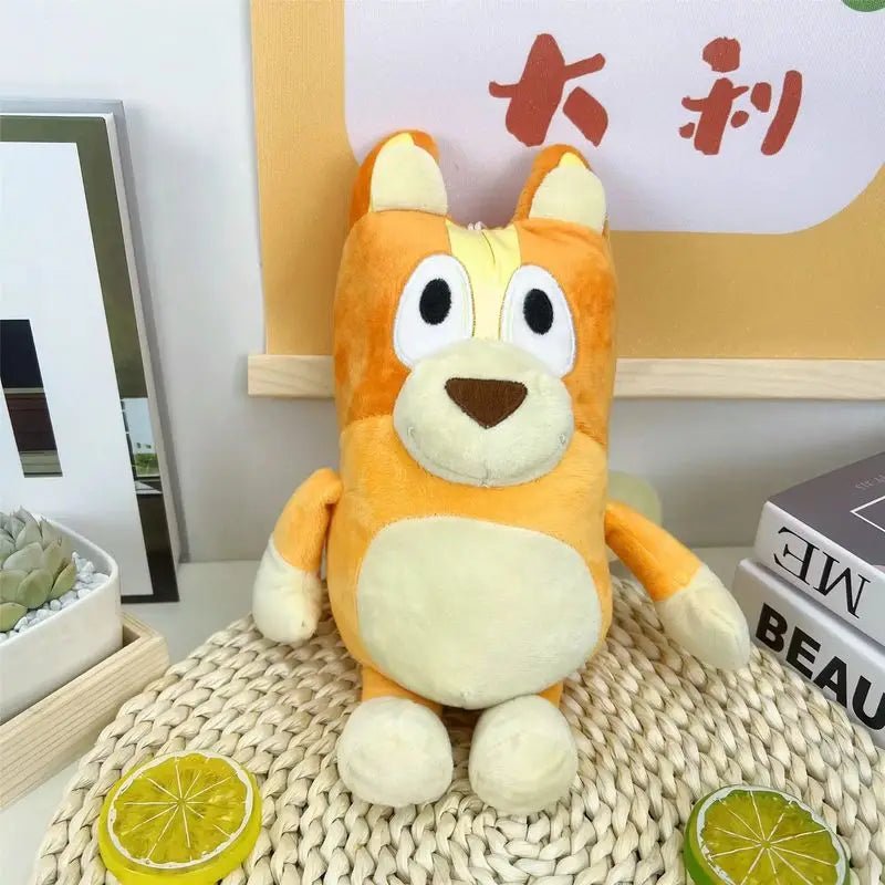 Bluey & Bingo Official Character Plush Toys (17cm & 28cm) | Soft Stuffed Dog Dolls for Kids & Collectors | Perfect Gift - goosavvy.com