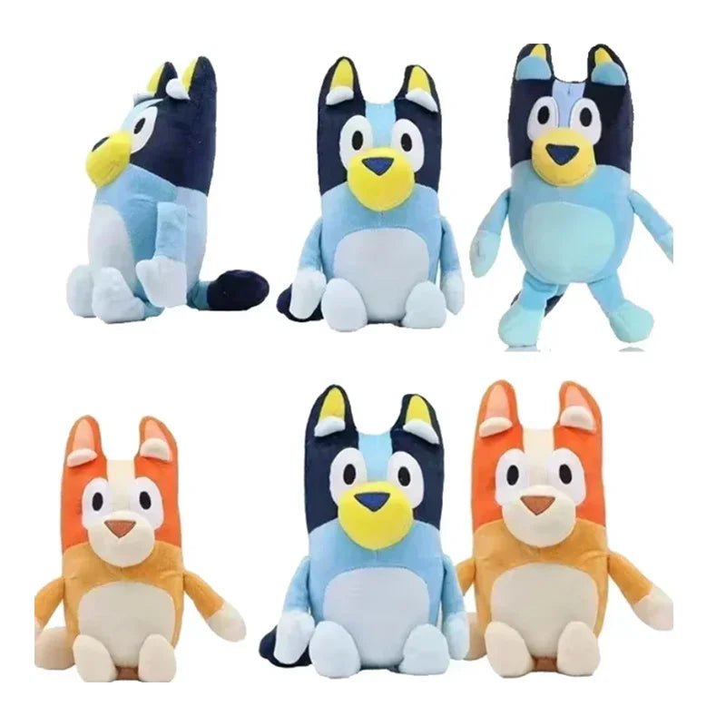 Bluey & Bingo Official Character Plush Toys (17cm & 28cm) | Soft Stuffed Dog Dolls for Kids & Collectors | Perfect Gift - goosavvy.com