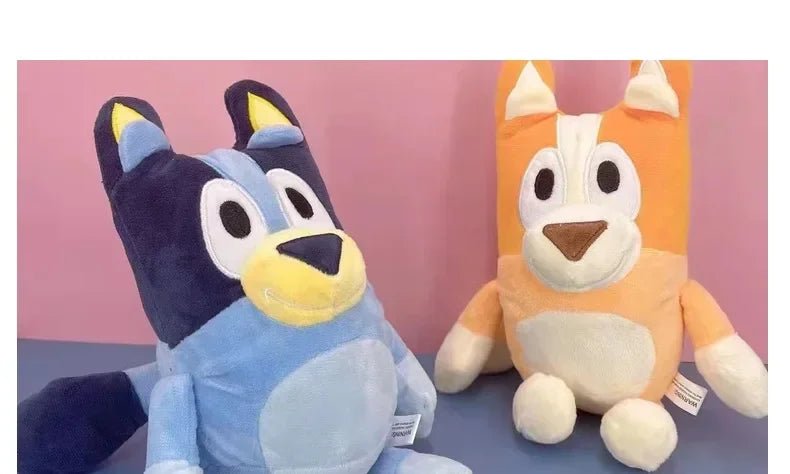 Bluey & Bingo Official Character Plush Toys (17cm & 28cm) | Soft Stuffed Dog Dolls for Kids & Collectors | Perfect Gift - goosavvy.com