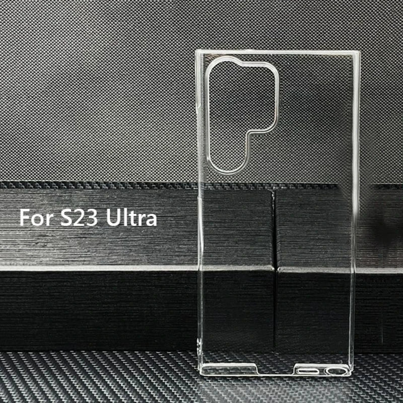 Clear Hard Phone Case for Samsung Galaxy S Series & Note Models - goosavvy.com