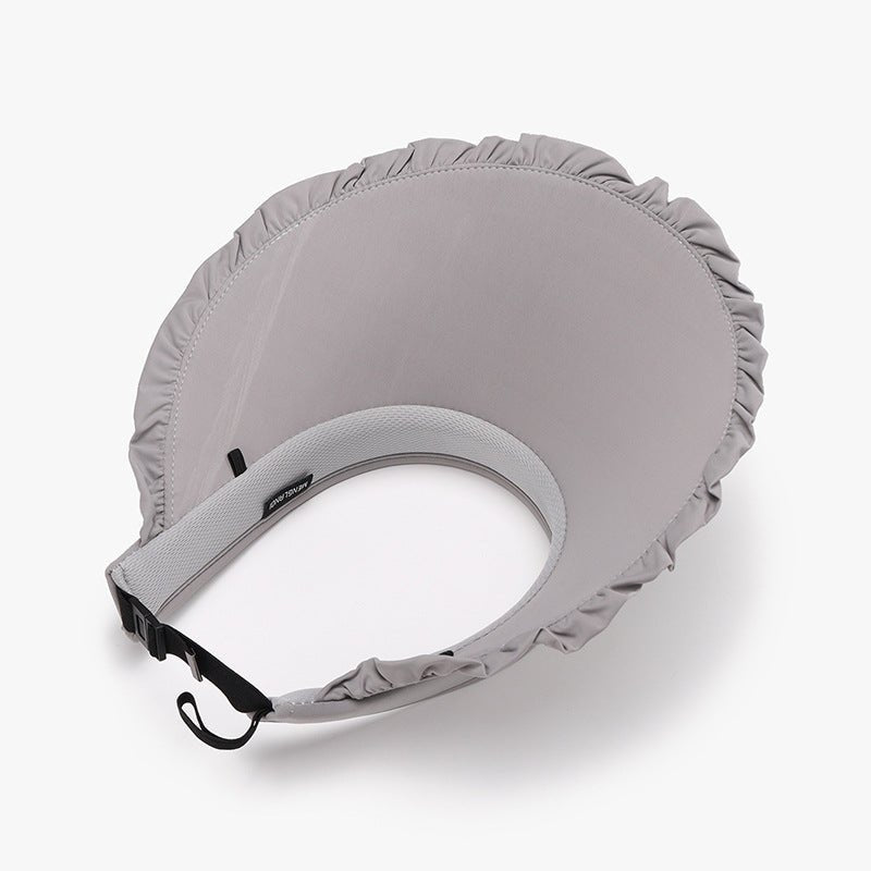 Frill Adjustable Ice Silk Sun Hat - goosavvy.com