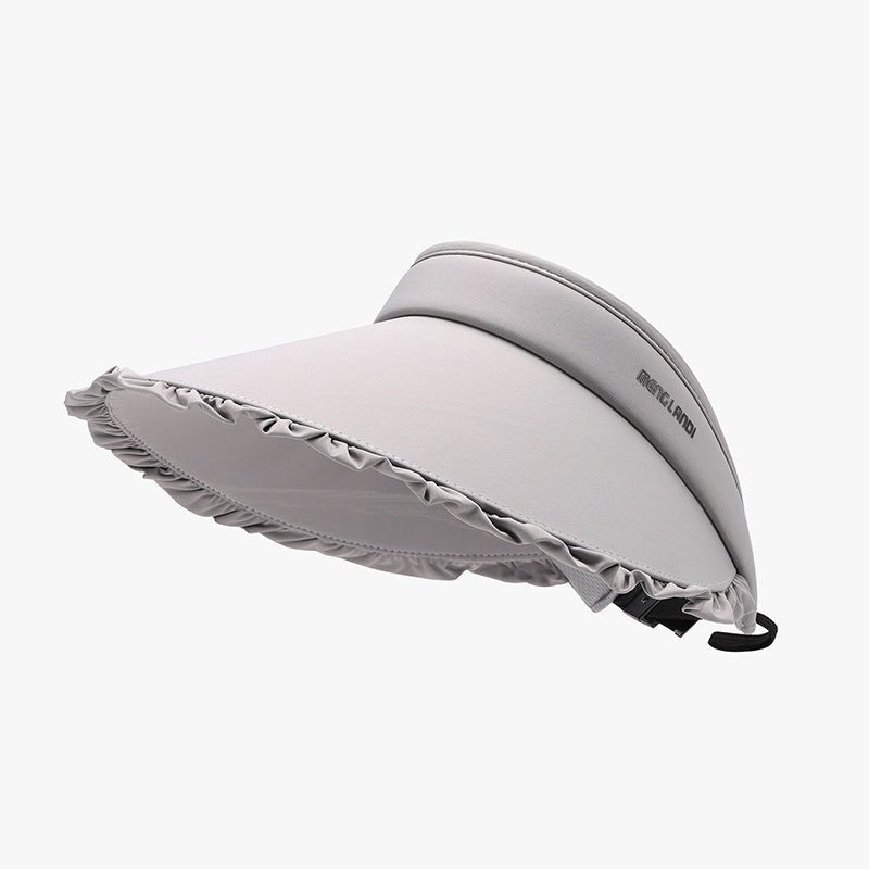Frill Adjustable Ice Silk Sun Hat - goosavvy.com