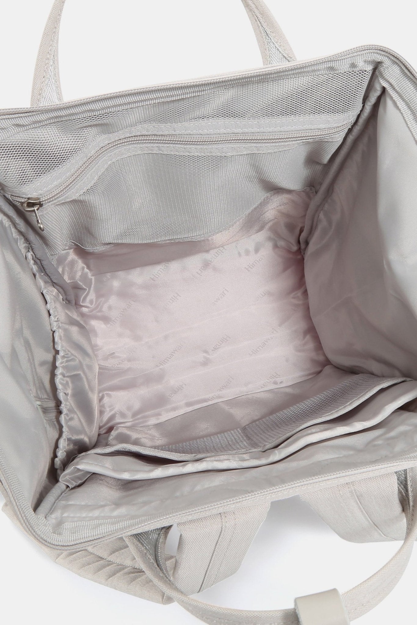 Himawari Contrast Waterproof Backpack Bag with External USB Port - goosavvy.com