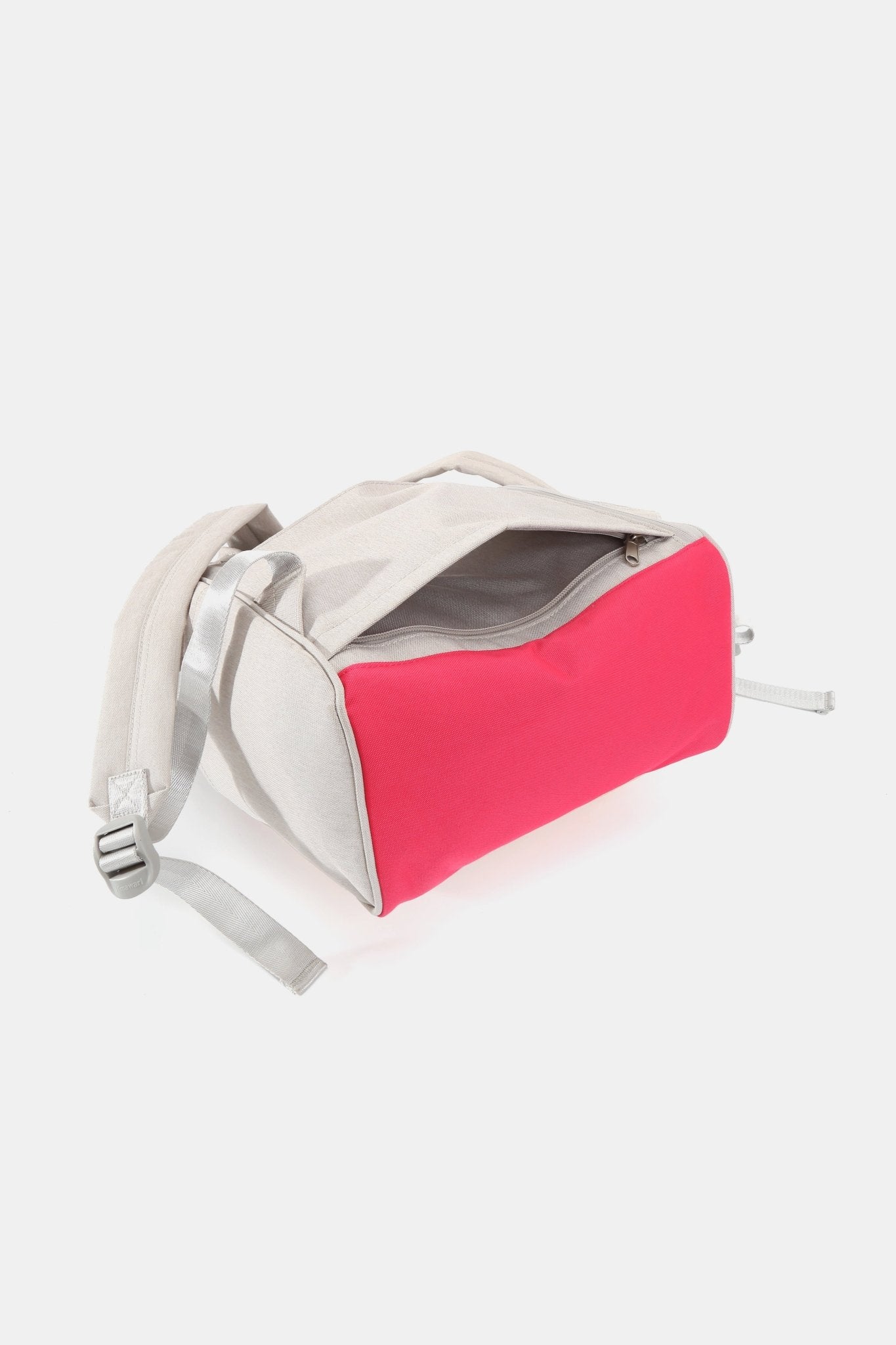 Himawari Contrast Waterproof Backpack Bag with External USB Port - goosavvy.com