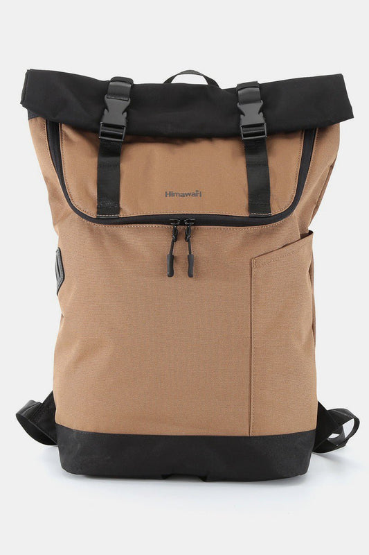 Himawari Contrast Waterproof Canvas Backpack Bag - goosavvy.com