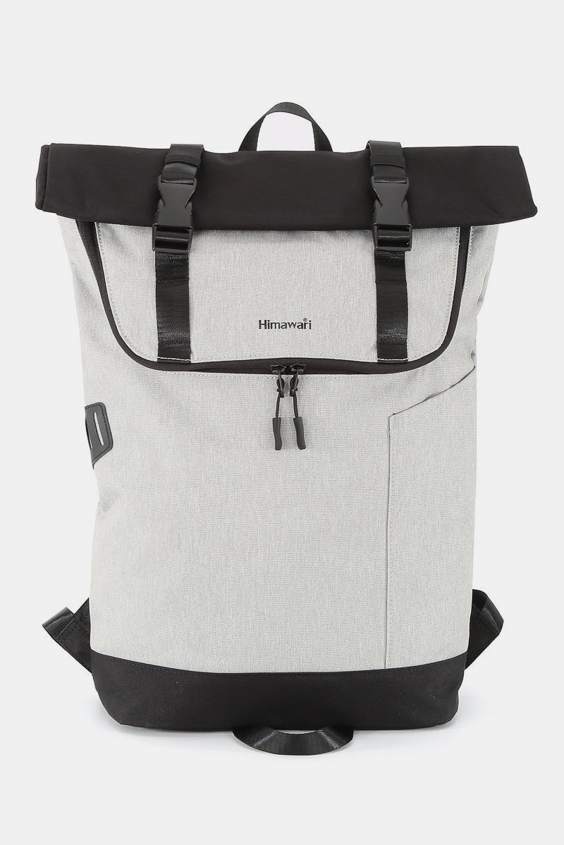 Himawari Contrast Waterproof Canvas Backpack Bag - goosavvy.com