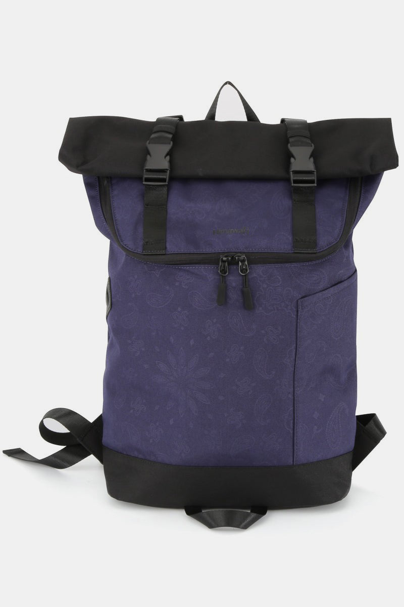 Himawari Contrast Waterproof Canvas Backpack Bag - goosavvy.com