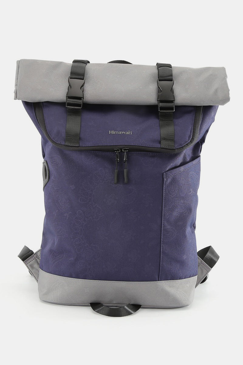 Himawari Contrast Waterproof Canvas Backpack Bag - goosavvy.com