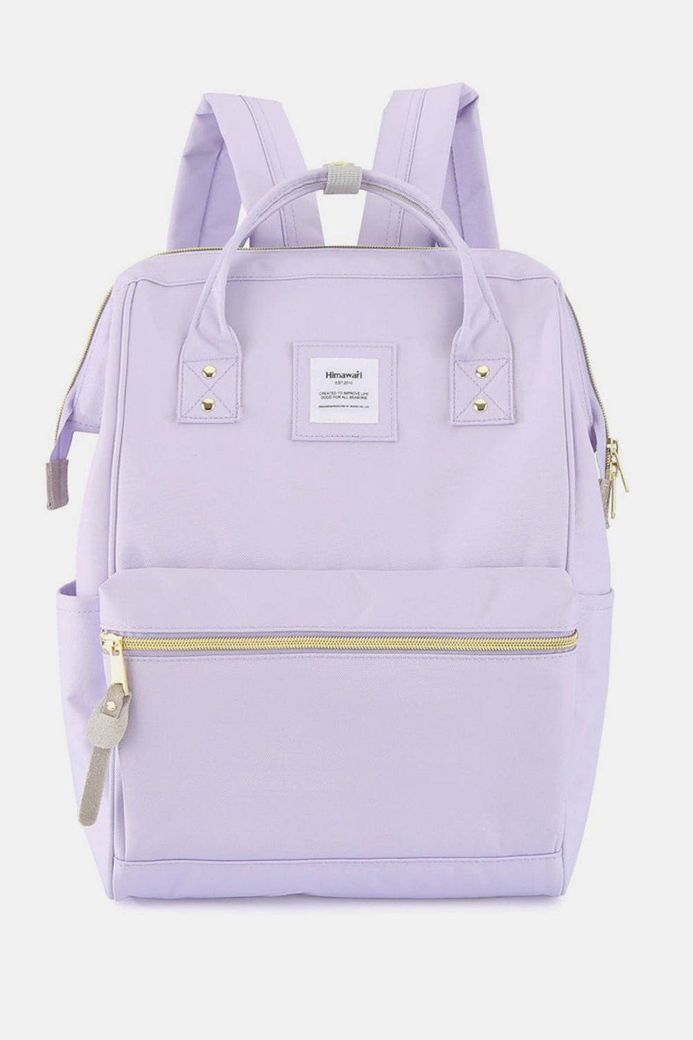 Himawari Waterproof Canvas Backpack with Side Pockets - goosavvy.com