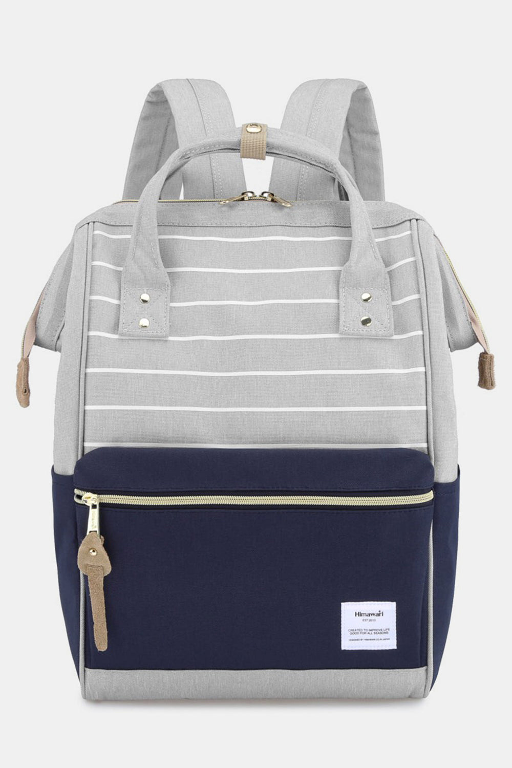 Himawari Waterproof Canvas Backpack with Side Pockets - goosavvy.com