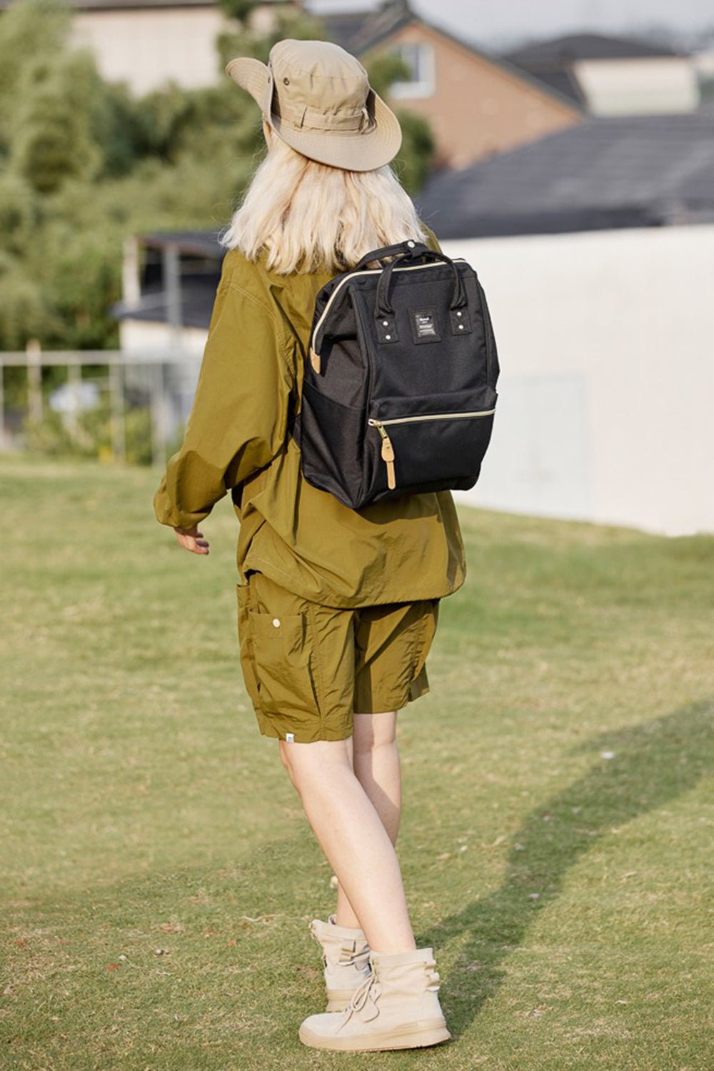 Himawari Waterproof Canvas Backpack with Side Pockets - goosavvy.com
