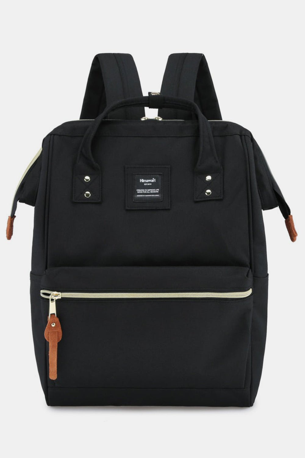 Himawari Waterproof Canvas Backpack with Side Pockets - goosavvy.com