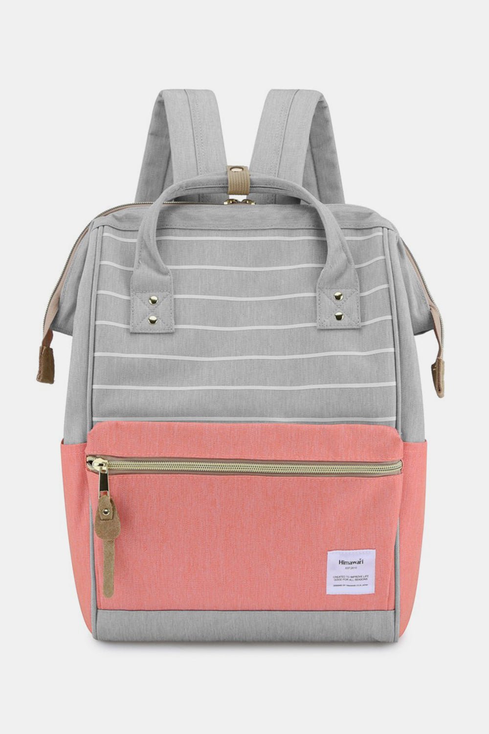 Himawari Waterproof Canvas Backpack with Side Pockets - goosavvy.com