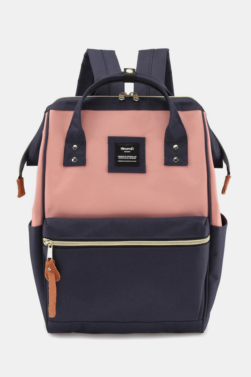 Himawari Waterproof Canvas Backpack with Side Pockets - goosavvy.com