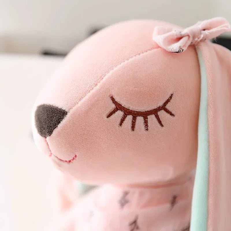 Kawaii Long Ear Rabbit Plush Toy (35cm) - Soft Bunny Baby Sleep Comfort Doll & Nursery Decor - goosavvy.com