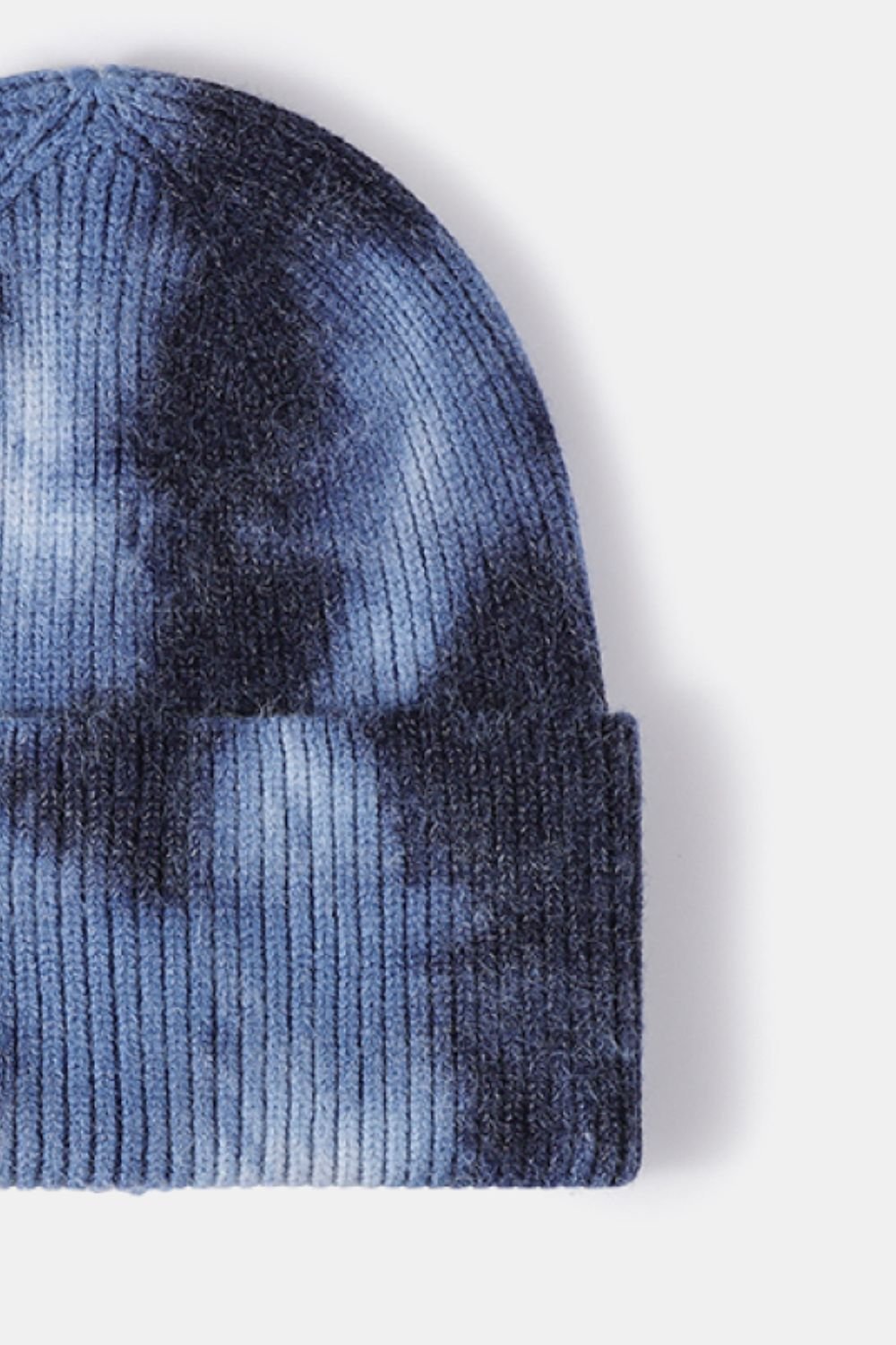 Ladies Tie - Dye Cuffed Rib - Knit Beanie Hat - goosavvy.com