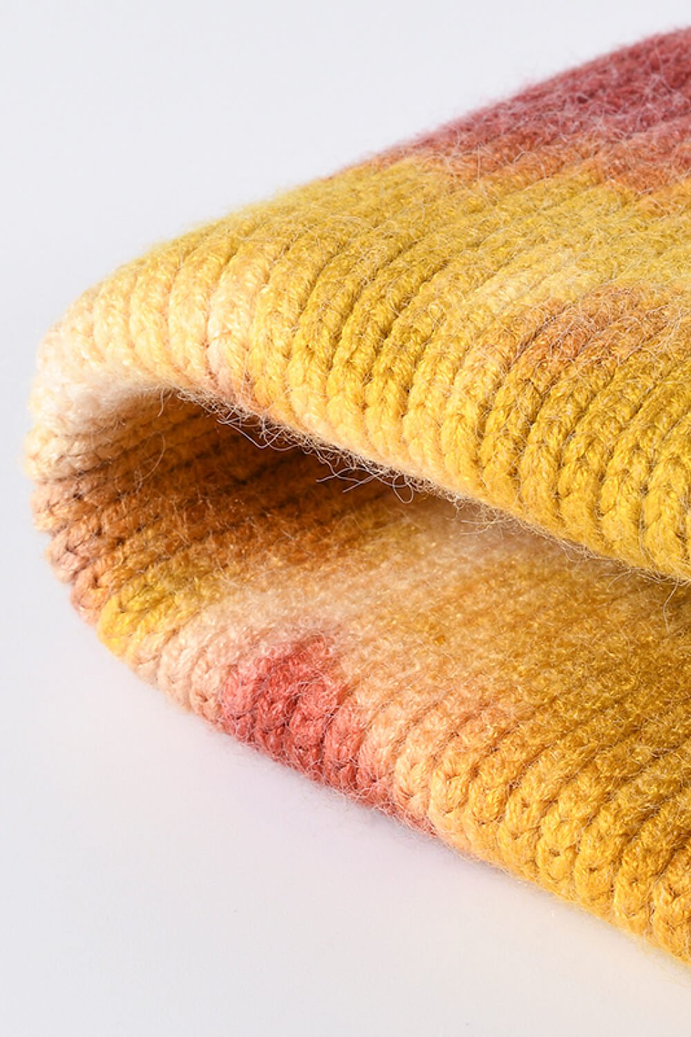 Ladies Tie - Dye Cuffed Rib - Knit Beanie Hat - goosavvy.com