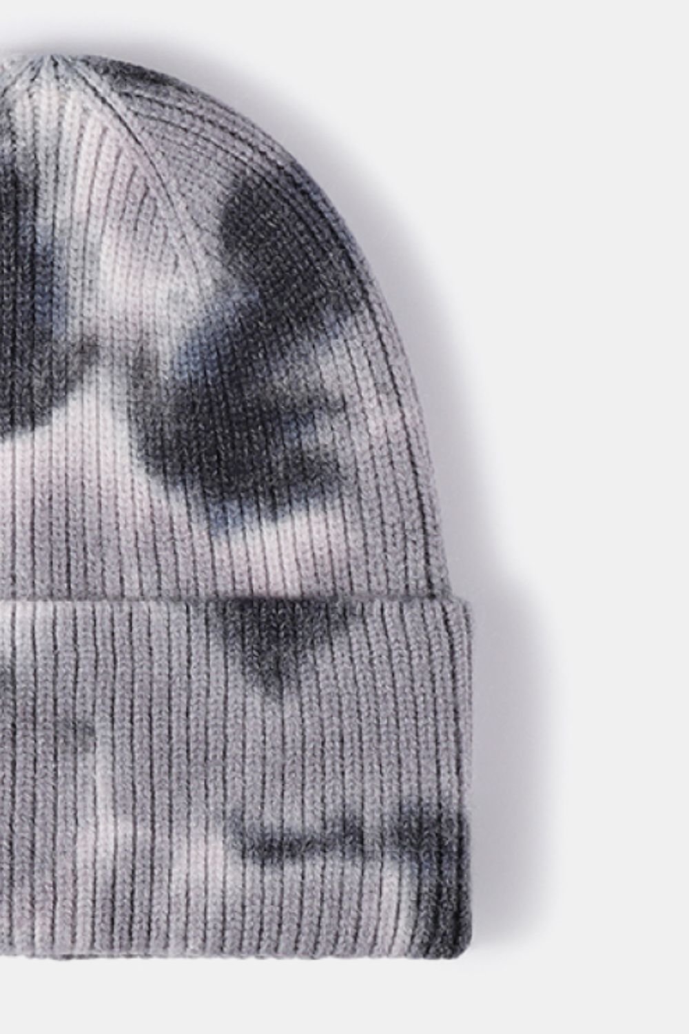Ladies Tie - Dye Cuffed Rib - Knit Beanie Hat - goosavvy.com