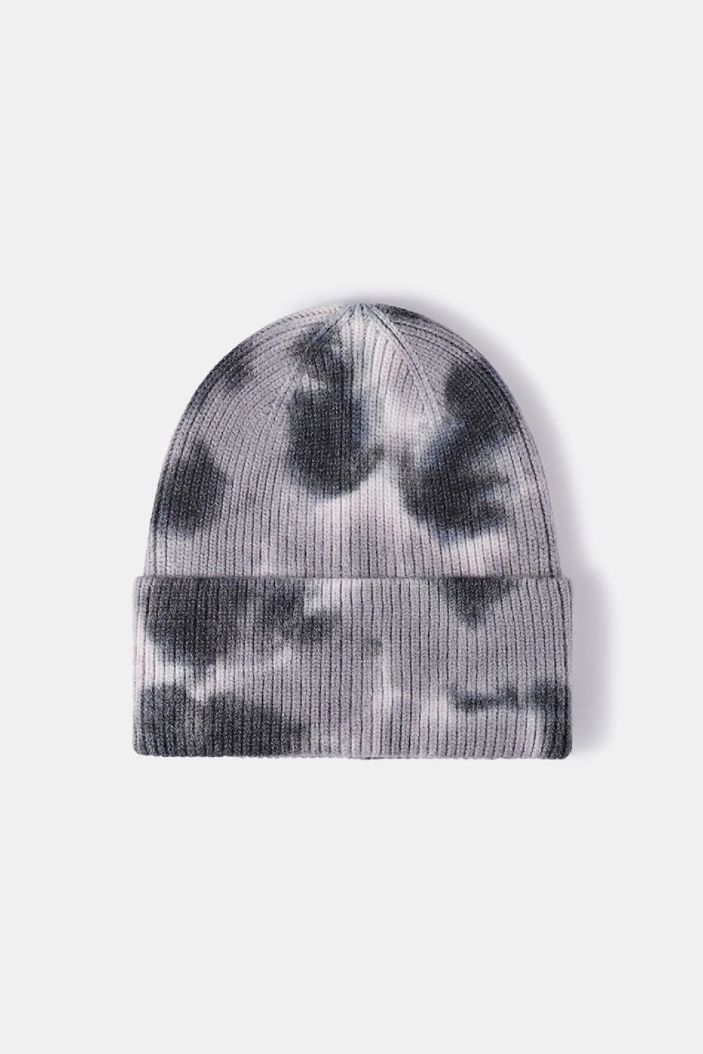 Ladies Tie - Dye Cuffed Rib - Knit Beanie Hat - goosavvy.com