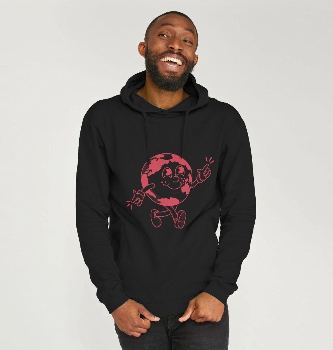 Men's Pullover Hoodie - Black - goosavvy.com