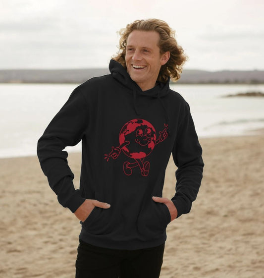 Men's Pullover Hoodie - Black - goosavvy.com