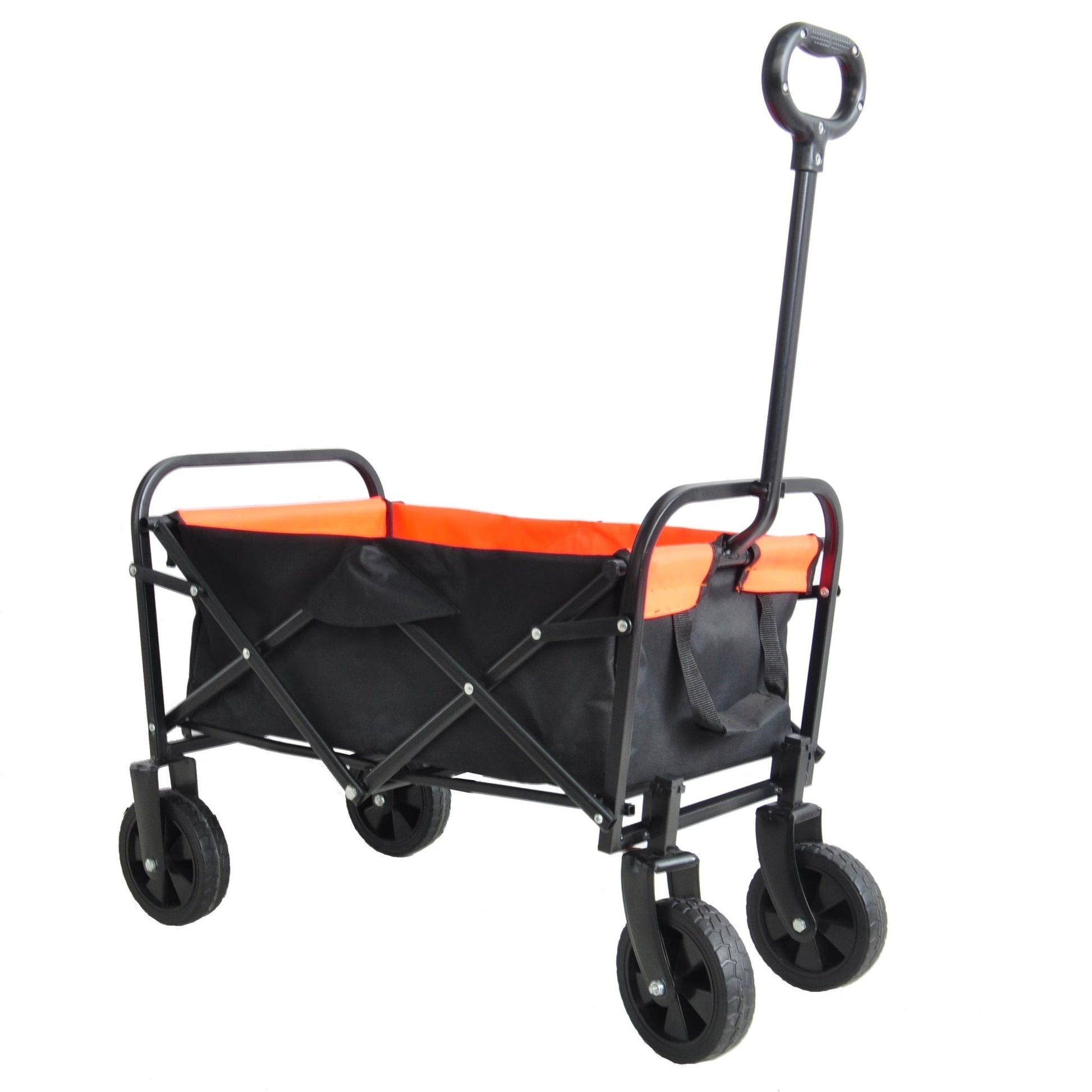 Mini Folding Wagon Cart – Heavy - Duty Collapsible Utility Cart for Garden, Camping & Shopping - goosavvy.com