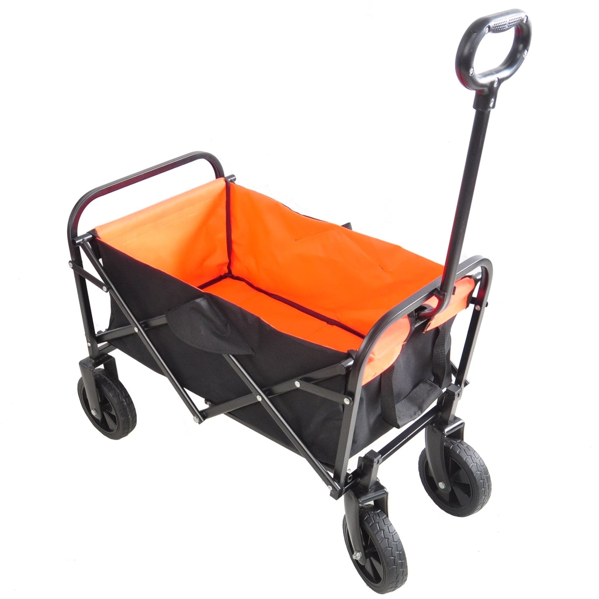 Mini Folding Wagon Cart – Heavy - Duty Collapsible Utility Cart for Garden, Camping & Shopping - goosavvy.com