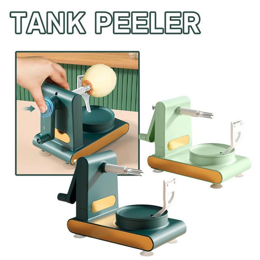 Multifunctional Hand - Cranked Peeler Machine & Fruit Slicer Cutter - goosavvy.com