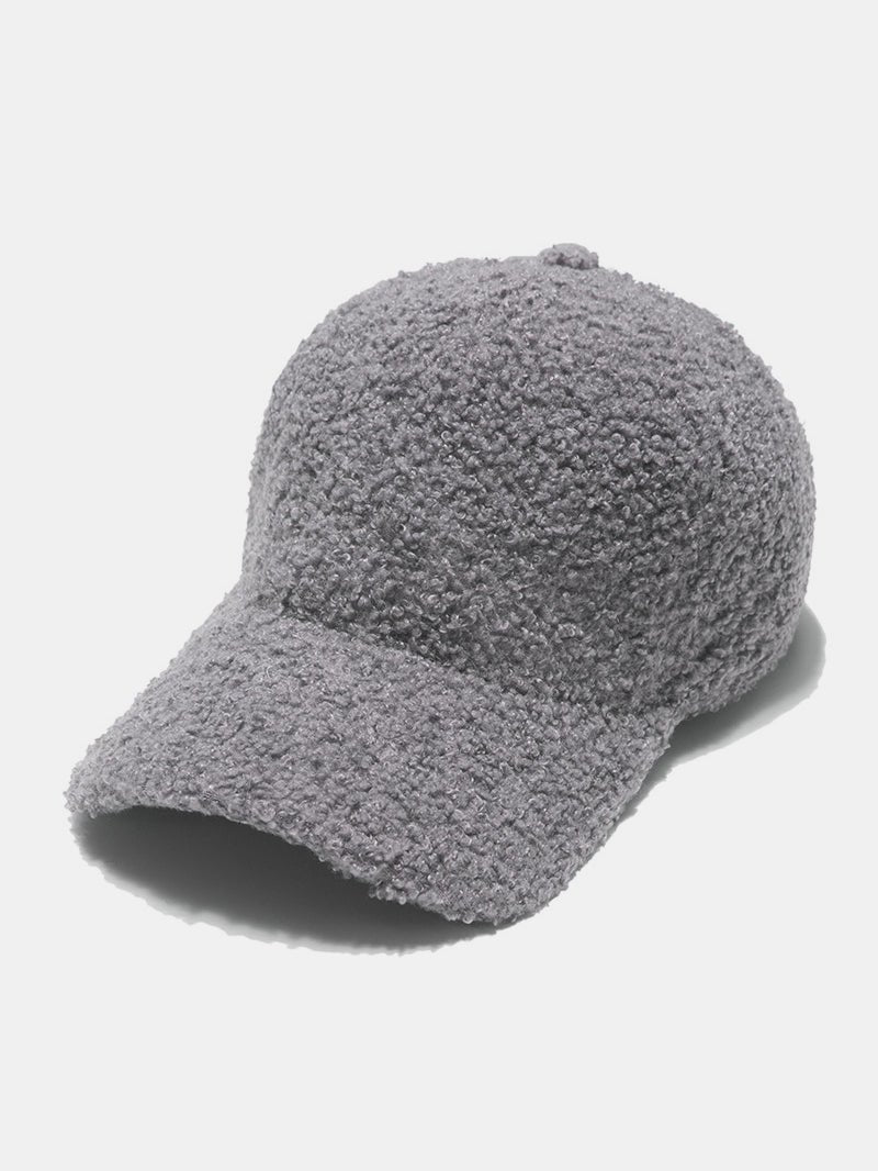 Sherpa Solid Color Baseball Cap - goosavvy.com