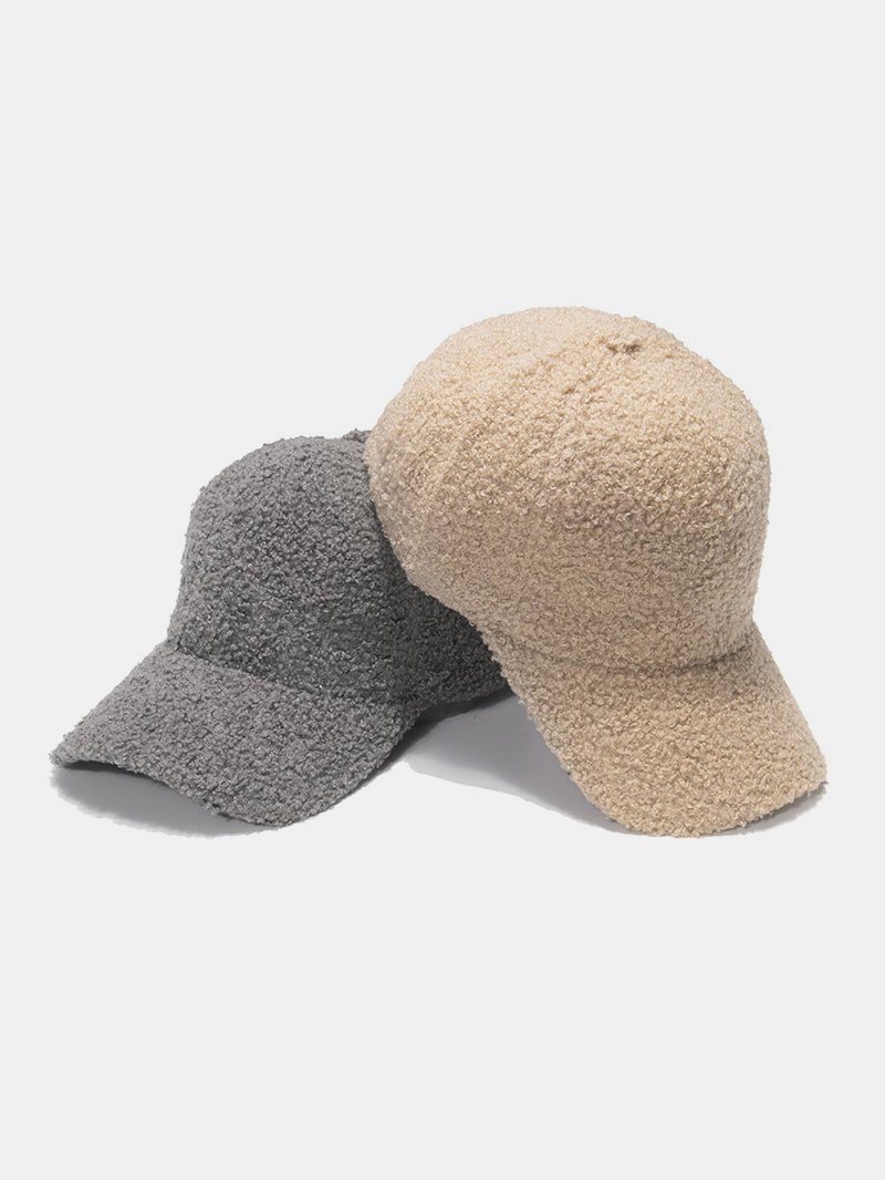 Sherpa Solid Color Baseball Cap - goosavvy.com