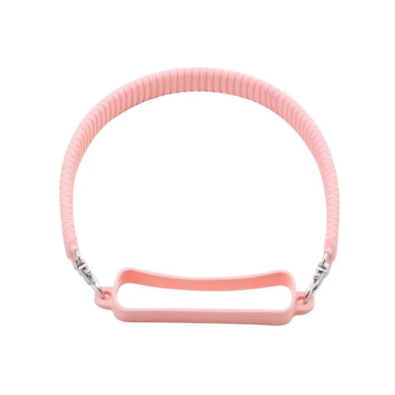 Soft Silicone Ribbed Tumbler Handle Strap – Portable Carrier Sling for 8 - 40oz Water Bottles - goosavvy.com