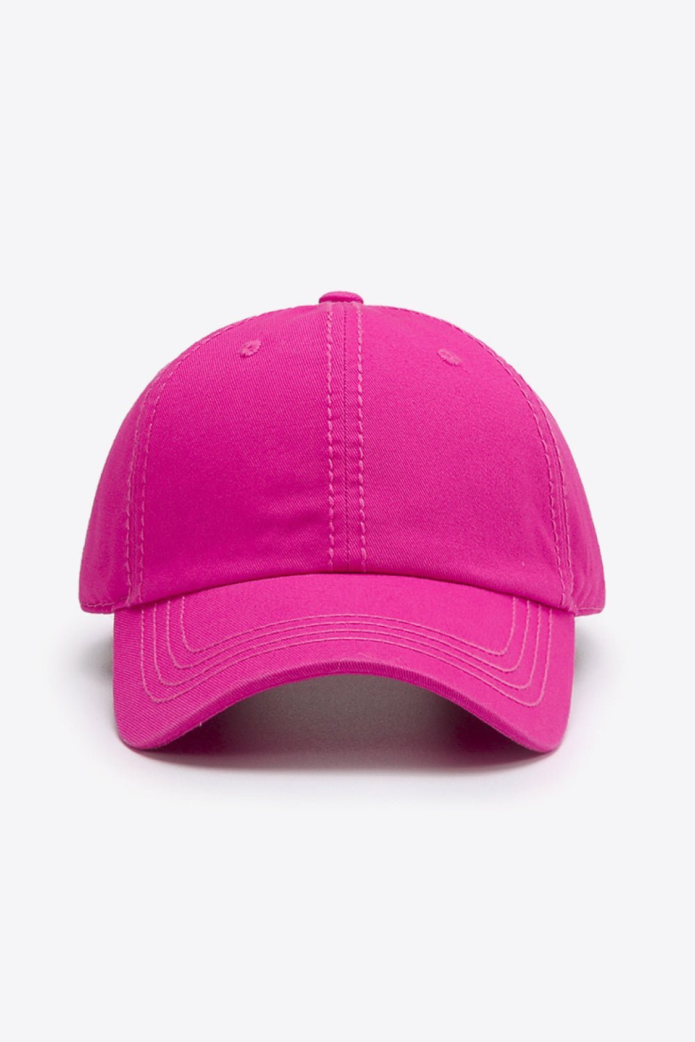 Solid Color Baseball Cap for Ladies | Cotton | Imported - goosavvy.com