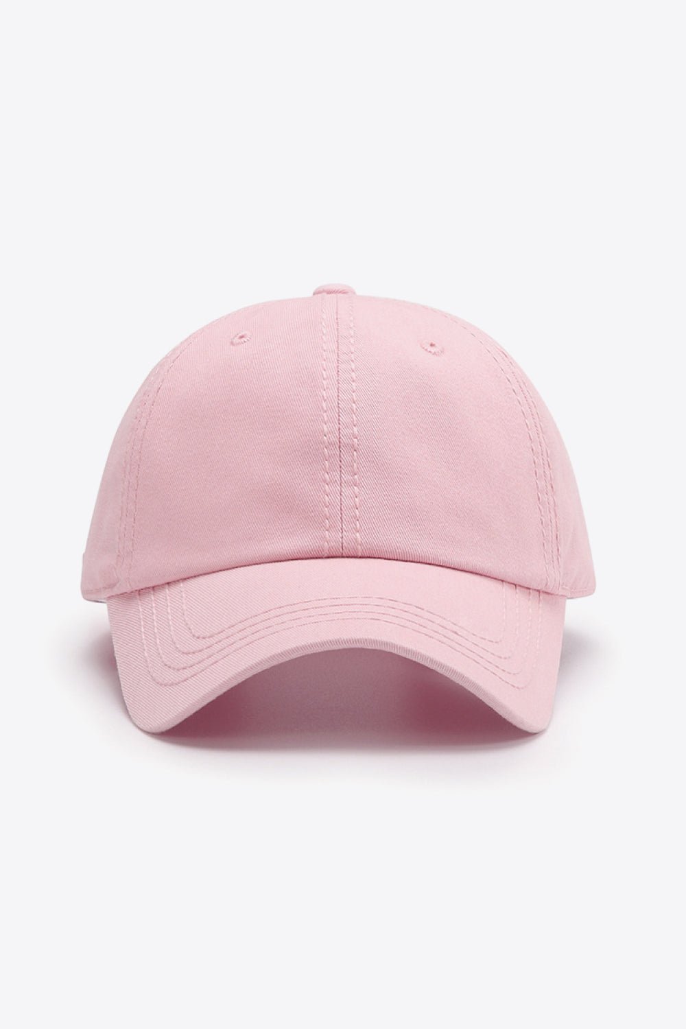 Solid Color Baseball Cap for Ladies | Cotton | Imported - goosavvy.com