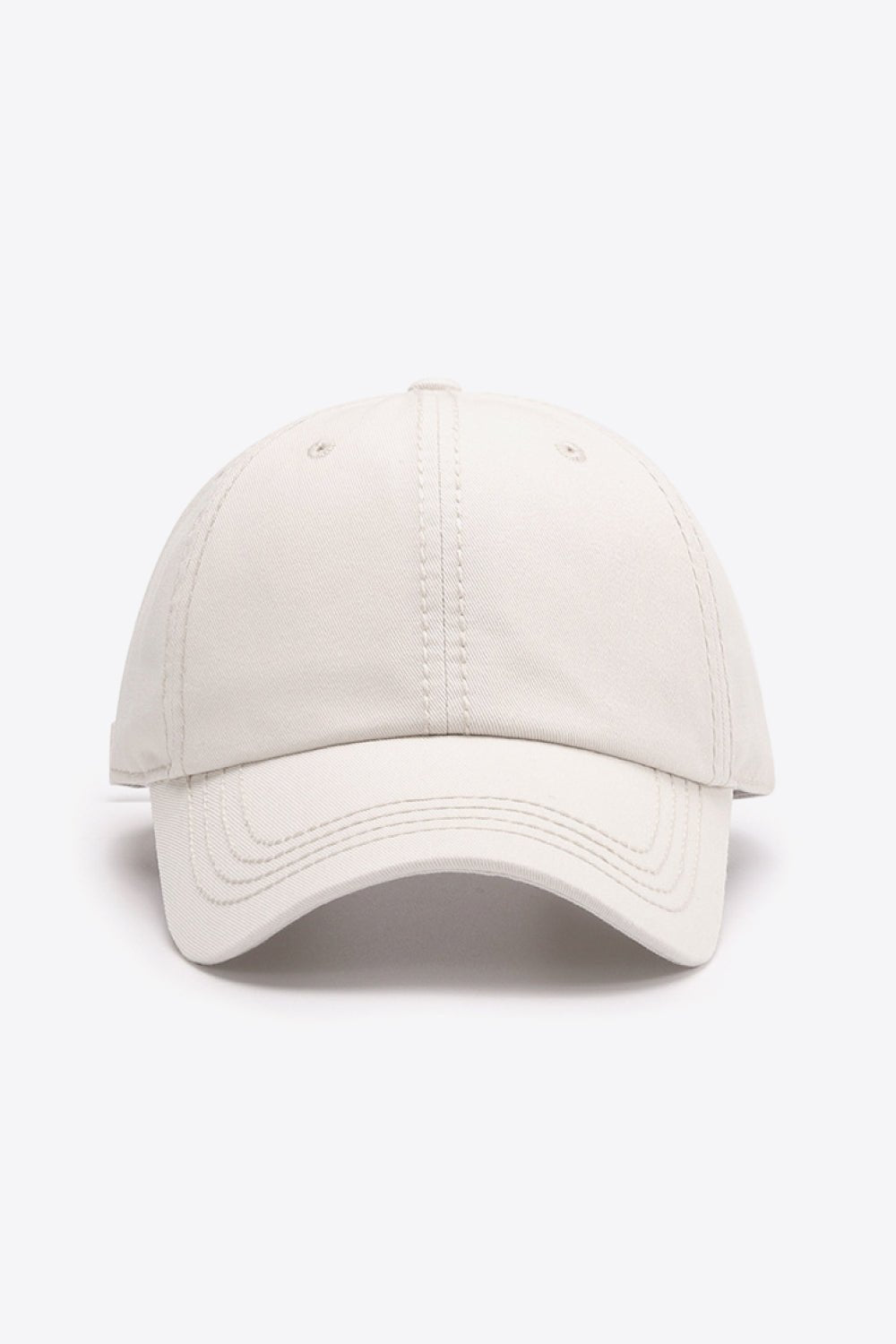 Solid Color Baseball Cap for Ladies | Cotton | Imported - goosavvy.com