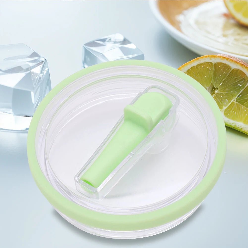 🥤 Spill - Proof Flip Straw Replacement Lid for 40oz Tumblers – Reusable Leak - Resistant Cover with Straw - goosavvy.com